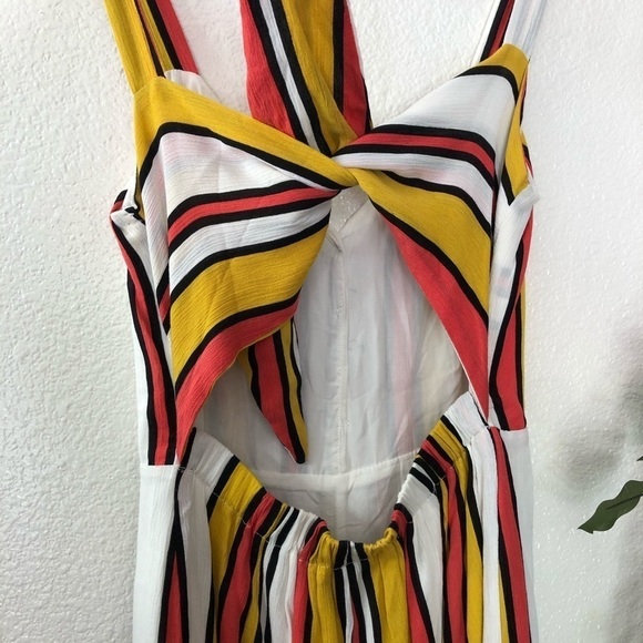 Lulus Striped Tie Back Jumpsuit - Picture 6 of 7